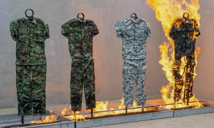 Flame Retardant Materials in Military Textiles